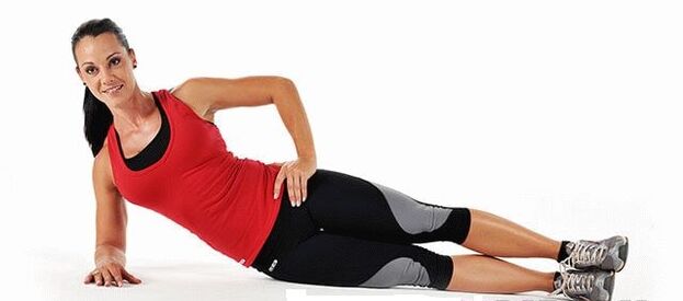 Exercises for losing weight from the abdomen and sides